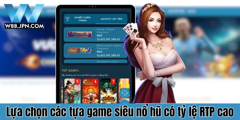 Hướng Dẫn Quay Hũ Trực Tiếp W88 Đơn Giản 6 Quay Hũ Trực Tiếp W88