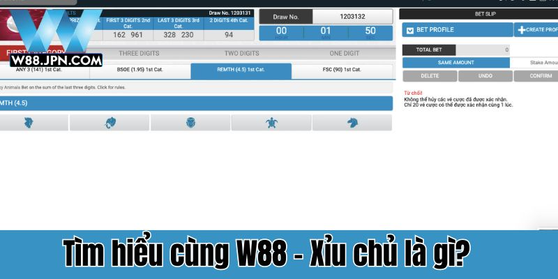 Xỉu chủ là gì? toàn tập cách chơi & bí kíp dự đoán hiệu quả 2 Xỉu chủ là gì? W88